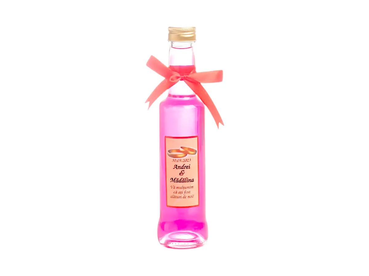 Sticla pentru marturii de nunta, Special – 200ml